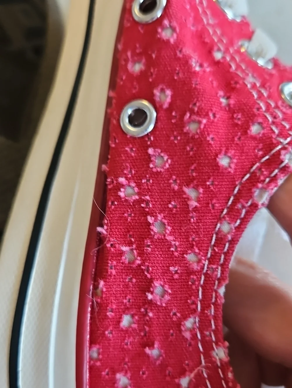 Converse Red Sneakers